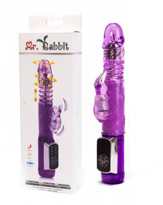 Mr. Rabbit - Vibrator iepuraș, 23 cm foto