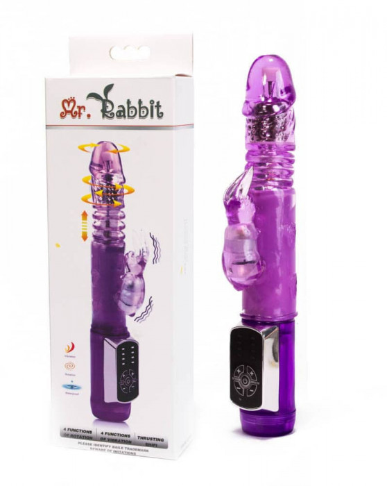 Mr. Rabbit - Vibrator iepuraș, 23 cm
