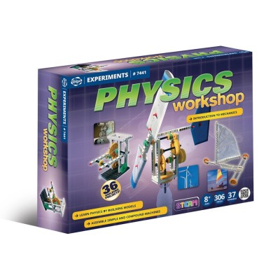 Kit constructie STEM Principii avansate de fizica aplicata, Gigo Toys, 306 piese foto