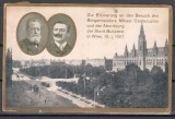 MIHAI G. CANTACUZINO DEPUTAT SI PRIMAR AL BUCURESTIULUI VIZITA LA VIENA 19.1.1907