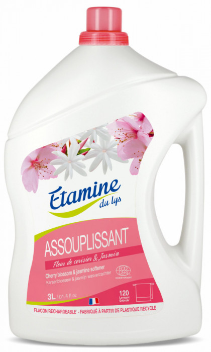 Balsam BIO rufe, parfum flori de cires si iasomie(format mare) Etamine