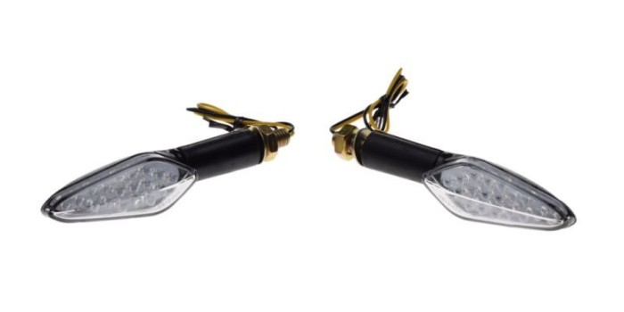 Set 2 semnalizari LED, forma triunghiulara, filet 10mm Cod Produs: MX_NEW AM1421