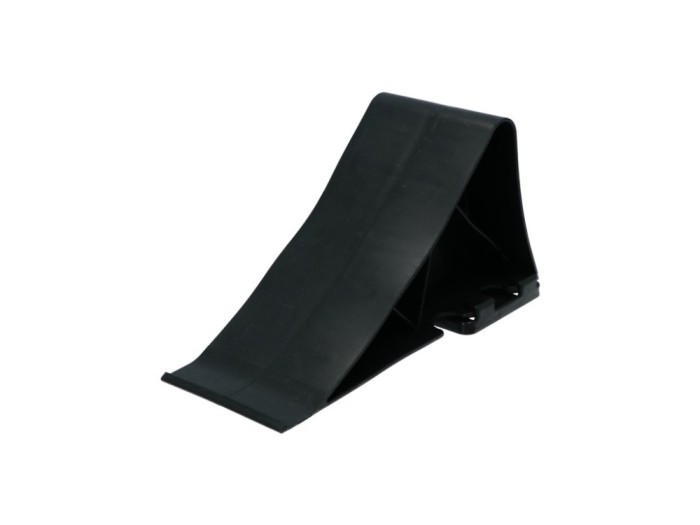 Piedica roata auto, blocator cu suport fixare; latime 10,3 cm, inaltime 11,3 cm; 1 buc.