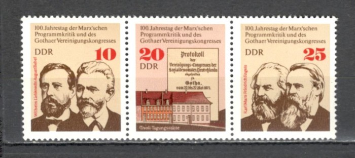 D.D.R.1975 Aniversari politice-streif SD.420