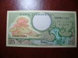 INDONEZIA 25 RUPII 1959 UNC