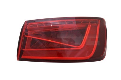 Stop spate lampa Audi A3 (8v), 06.2012-07.2016, Cabrio, Sedan, partea Dreapta, exterior; LED; Omologare: ECE/SAE, TYC foto