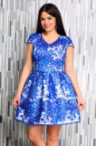 Rochie de Ocazie Aiana Albastru ElectricMarimea, Yves