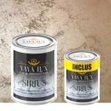Vopsea Decorativă de Lux Sirius &ndash; Maro Deschis | Pachet 3 Litri (2L + 1L Inclus), Finisaj Perlat cu Perle de Sticlă -Toro Decor