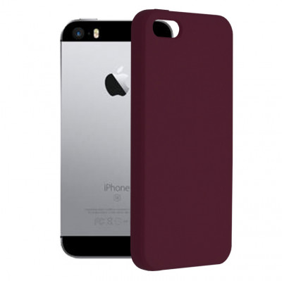 Husa Techsuit Soft Edge Silicon iPhone 5 / 5S - Plum Violet foto