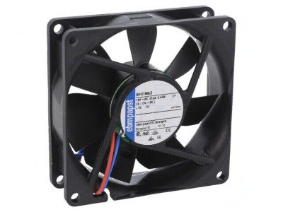 Ventilator axial 12VDC 80x80x25mm 33m3/h 12dBA foto