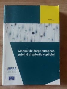 Manual de drept european privind drepturile copilului foto