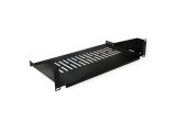Sertar pentru cabinet 19&quot; 2U 485x250mm max 10kg Negru, Value 26.99.0405