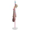 VidaXL Cuier de haine, roz, 172 cm, fier vopsit electrostatic
