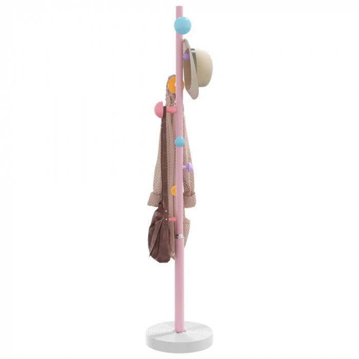 Cuier de haine, roz, 172 cm, fier vopsit electrostatic GartenMobel Dekor
