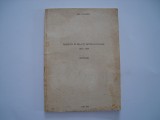 Romania in relatii internationale, 1815-1853 - Gh. Platon