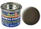 Negru verzui mat, vopsea email 14 ml, Revell