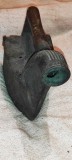 FIER DE CALCAT vintage ( carbuni / jar ) pt. decor colectie panoplie colectie conform pozelor patina