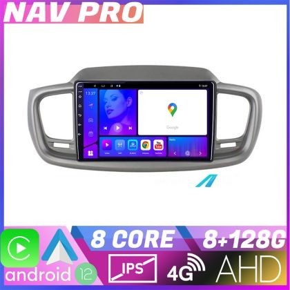 Navigatie Kia Sorento 2015 2018 KIT 6528 EDOTEC-LITE Android Ecran 720P Octa Core 8 128 Carplay CarStore Technology