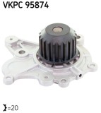 SKF VKPC 95874 Pompă de apă, răcire motor