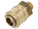 Cuplă Rapidă Alamă EURO 1/4 Filet Exterior