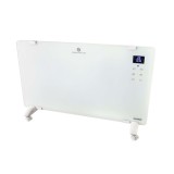 Panou &icirc;ncalzitor electric 2000W cu sticla alba si afisaj LED RD-PH02