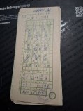 Bilet loto pronosport 4.04.1993