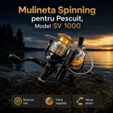 Mulineta Spinning pentru Pescuit, Model SV 1000