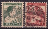 C3102 - Elvetia 1915 - Pro Juventute 2v.stampilat