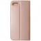 Husa tip carte cu stand Magnet Skin roz aurie pentru Apple iPhone 7, 8, SE2 2020, SE3 2022