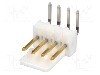 Conector cablu-placa, 4 pini, tata, MOLEX - 22-12-4042