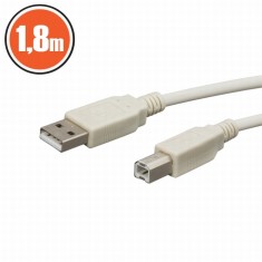 Cablu USB 2.0 fisa A - fisa B1,8 m foto