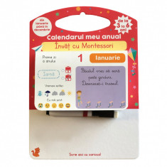 Invat Cu Montessori - Calendarul Meu Anual, Stephanie Boudaillle-Lorin foto