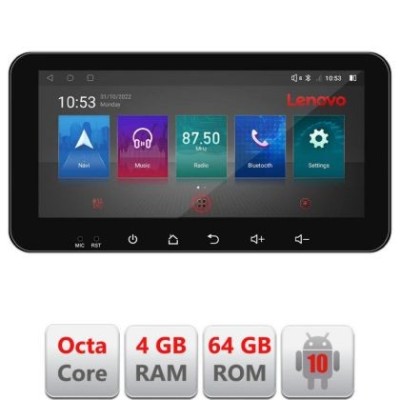 Navigatie Kia Ceed 2007-2009 Android radio gps internet Octa Core 4+64 LTE ecran de 10.33&amp;#039; wide KIT-Ceed07+EDT-E511-pro CarStore Technology foto