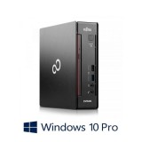 Mini PC Fujitsu ESPRIMO Q556, Quad Core i5-7500T, 8GB, 256GB SSD, Win 10 Pro