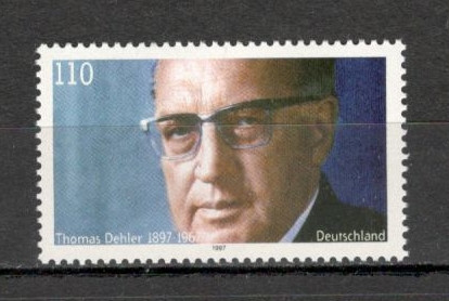 Germania.1997 100 ani nastere Th.Dehler-om politic MG.909