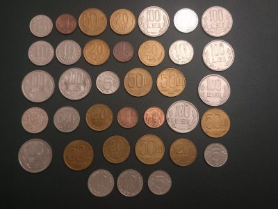 Lot monede Romania 9 foto