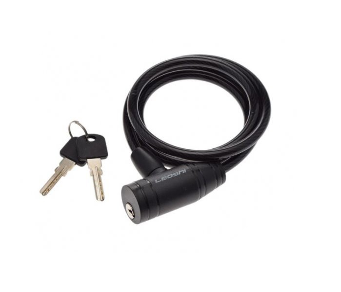 Antifurt cu cheie, pentru legat biciclete, 8 mm x 1500 mm Cod:AZ4018