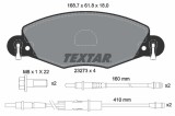 TEXTAR 2327301 Q+ set placute frana disc