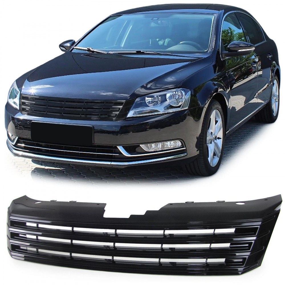 Grila sport tuning fara emblema VW Passat B7 NOU, Volkswagen | Okazii.ro