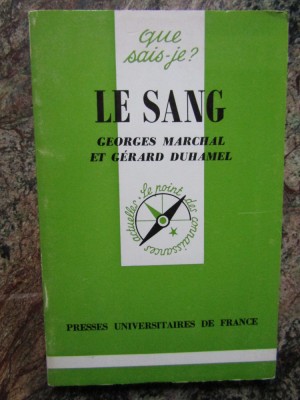 Georges Marchal - Le sang foto