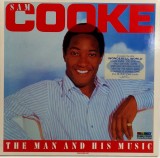 Sam Cooke &lrm;&ndash; The Man And His Music _ nm / nm [ dublu vinil, 2 x LP ] soul RCA 1986 Germania