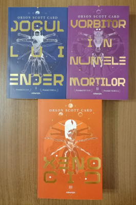 Seria Jocul lui Ender (3 volume) - Orson Scott Card foto