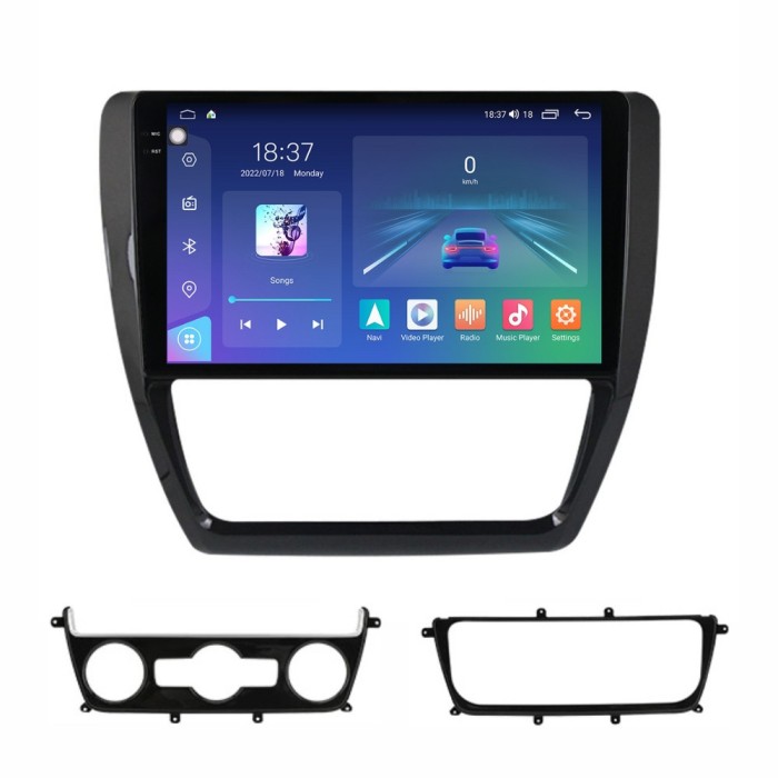 Navigatie dedicata cu Android VW Jetta IV 2011 - 2018, 8GB RAM, Radio GPS Dual