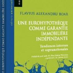 Une eurohypotheque comme garantie immobiliere independante - Flavius Alexandru Boar