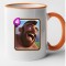 Cana maner portocaliu personalizata Clash Royale - Hog Rider, INOVATIX&reg;. 330ml