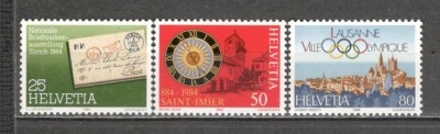 Elvetia.1984 Aniversari si evenimente SH.139 foto