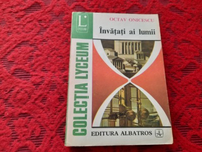 Invatati ai lumii - Octav Onicescu RF22/2 foto