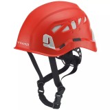 Cască Alpinism CAMP Ares Air Red, 54-62cm, Ventilată, Prindere Lanternă, Protecție Zgomot, EN 12492, Salvare, Utilitară