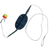 Montura Method Feeder FL Fara Tija, 50g, Carlig Nr.5 cu Porumb Flotant