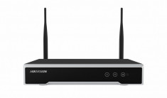 NVR Hikvision IP 8 canale WIFI DS-7108NI-K1/W/M; 4MP; 50Mbps Bit foto